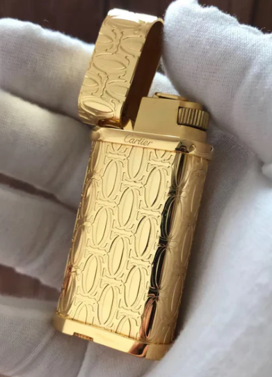 Legacy Cartier Oval Gold Lighter (Limited Edition)
