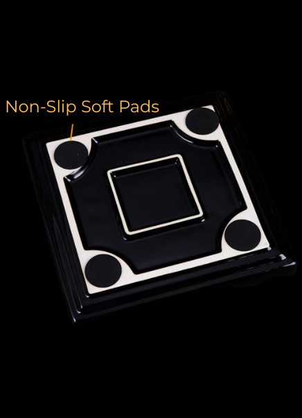 Luxury Black & Gold Ceramic Ashtray